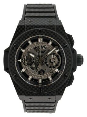 Hublot King Power Black Dial Carbon 48mm Automatic Men’s Watch 601.QX.0140.RX